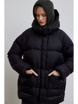 Manuka Siyah Overs?ze Cepli Sisme Mont Siyah - Waikiki фото 4