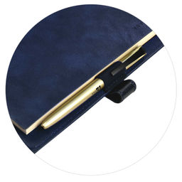 Ежедневник-органайзер недатированный ESCALADA, А5+, 160 л., арт. 63920/ 10 ТИВОЛИ СИНИЙ  фото 16