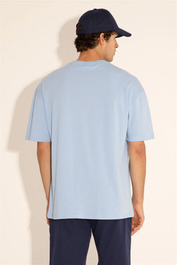 Мужская голубая футболка - U.s. polo assn фото 13