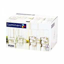 Набор стаканов ФРАНЦУЗСКИЙ РЕСТОРАНЧИК 6шт 330мл высокие