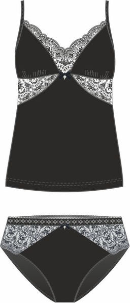 КОМПЛЕКТ ЖЕНСКИЙ (майка+трусы) арт. 4725W-85180.1L-911