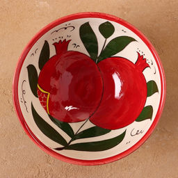 Коса Риштанская Керамика Гранат 15 см, малая, - Шафран фото 3