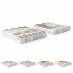 Цена за 5 шт. Тетрадь общая ученическая ErichKrause Dune, 48 листов, матовая ламинация, клетка_MIX-PACK  фото 9