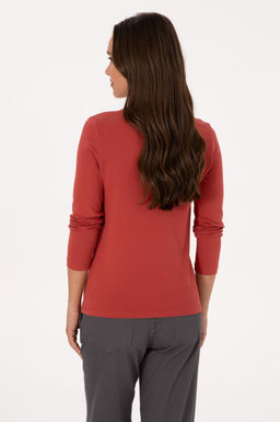 Kad_n Kiremit Basic Polo Yaka Sweatsh_rt Sepette S_rpriz _ndirim - U.s. polo assn фото 12