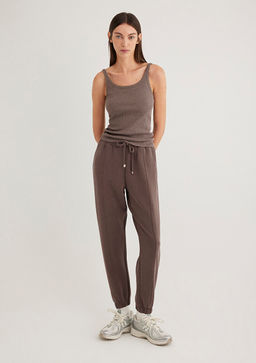 Lux Touch TENCEL TM Kahverengi Modal Esofman Alt?