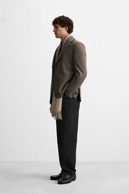 TEXTURED TWILL BLAZER - Zara фото 4
