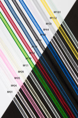 Лента органза с атласными краями 0,7 см*25 ярд (SF-8087) серый №59 - Больше подарков фото 2