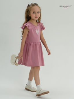 Платье Феечка сухая роза-лав ПС - Sovalina фото 16