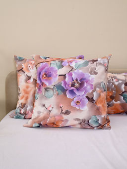 Комплект наволочек бязь люкс - Фиалки 50х70