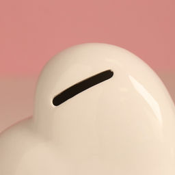 Копилка для денег Сердце. На постройку будущего, керамика, бела, я 10.5?5?9.5 см