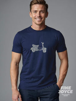 Футболка Fine Joyce 001-1 blue