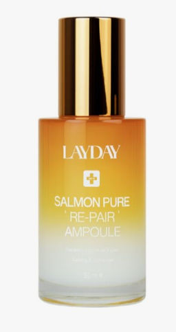 Salmon Pure Repair Ampoule - Сыворотка для лица отбеливающая восстанавливающая, 100 мл