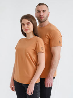 Футболка женская классика Bearcape (корица)  фото 3
