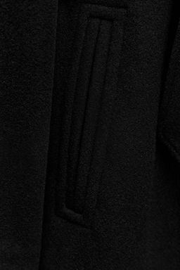 SOFT HOODED BELTED COAT - Zara фото 8