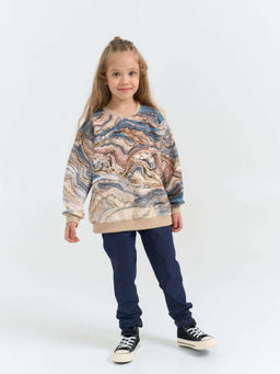 Свитшот облегченный Сапфир - Bungly фото 3