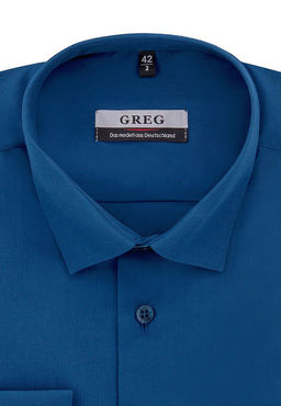 Сорочка мужская длинный рукав GREG 230/139/DB/ZV