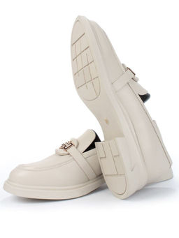 01-PDS133-3 BEIGE Ботинки демисезонные женские (натуральная кожа)