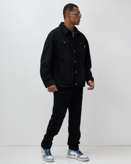 Спортивный костюм мужской весна-лето черного цвета 55040Ch - Mtforce фото 3