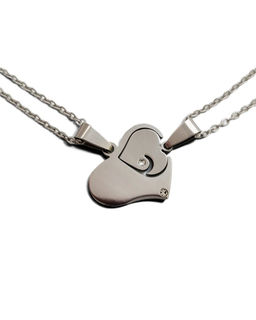 Подвеска парная Сердце