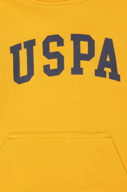 _ocuk Hardal Basic Kap__onlu Sweatshirt