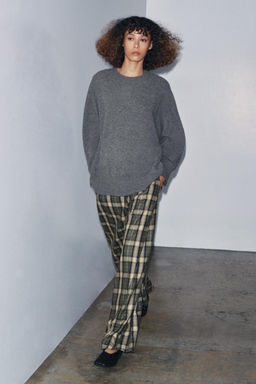 100% WOOL OVERSIZE JUMPER - Zara фото 8