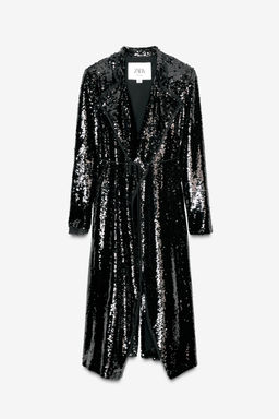 LIMITED EDITION SEQUIN COAT - Zara фото 6