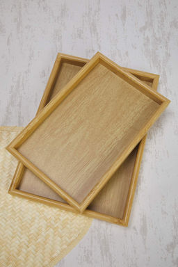 2li Bambu Servis ve Sunum Tepsisi TPHSS25TPS00000 - Trendyolmilla фото 4