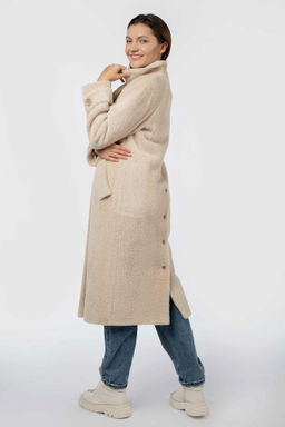 02-3143 Пальто женское утепленное - El podio фото 6