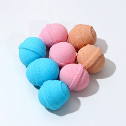 Бомбочки для ванны Блестящего Нового Года, 8?20 г, Чистое счастье  фото 4