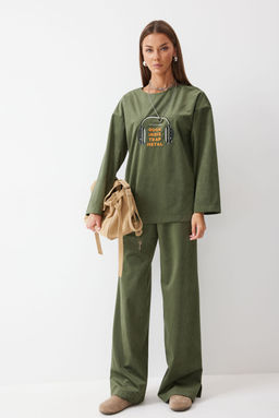 Костюм LYUSHe 4182 зеленый