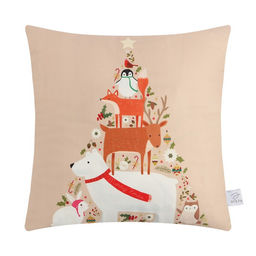 Чехол на подушку Этель Merry Xmas, 40*40 см, 100 п/э, велюр  фото 2