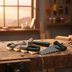 Набор инструментов "Домашний помощник" в коробке