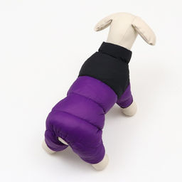 Комбинезон Умка, размер 16 (ДС 36 см, ОГ 46 см, ОШ 35 см), чёрно-фиолетовый - Simaland фото 3