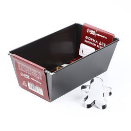 Формы для выпечки новогодние Пряничный человек: 25?11 см и 5?6 см