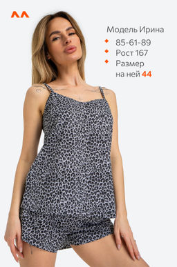 Женская пижама с шортами Happyfox