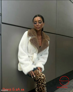 Шуба женская из искусственного меха