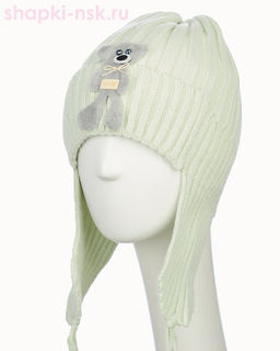 01-29-R Ушанка для девочки флис (48-52)