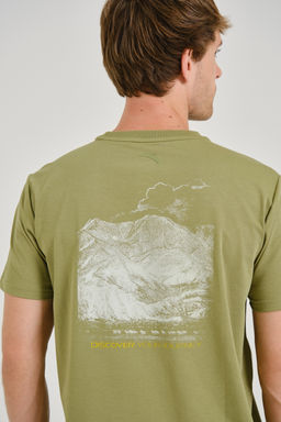 Футболка Зеленый CAMPING SS Tee