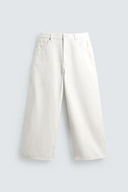 JEANS WIDE FIT / Blanco - Zara фото 8