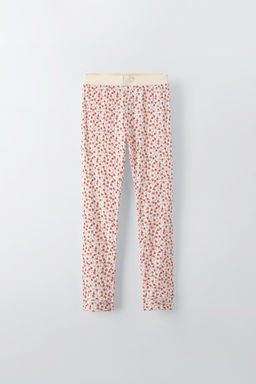 6-14 YEARS/ PYJAMAS WITH FLORAL PRINT - Zara фото 4