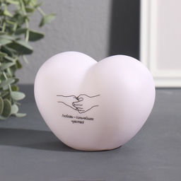 Фигурка светящаяся RISALUX Сердце. Руки, LED-ночник, 3хLR44, 8?11?7 см