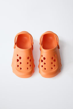 ZUECO DEPORTIVO ENGOMADO / Naranja - Zara фото 6