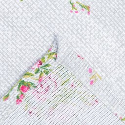Скатерть Доляна Roses on linen 146х180 см, 100% хлопок, рогожка 164 г/м2  фото 7
