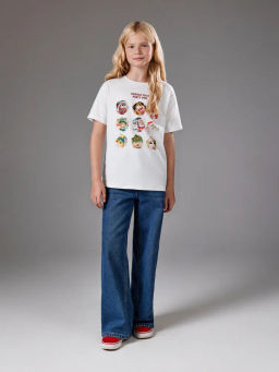 ACOOLA / Футболка детская Sari1 белый фото 3
