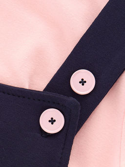 Комплект с футболкой UD 7596/7597 крем-роз/синий - Mini maxi фото 7