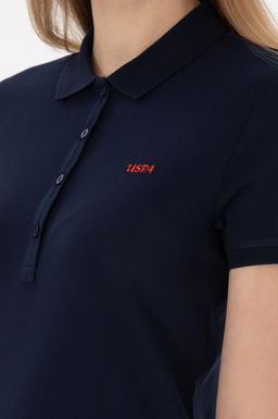 Kad_n Lacivert Basic Polo Yaka Ti__rt Sepette S_rpriz _ndirim - U.s. polo assn фото 7