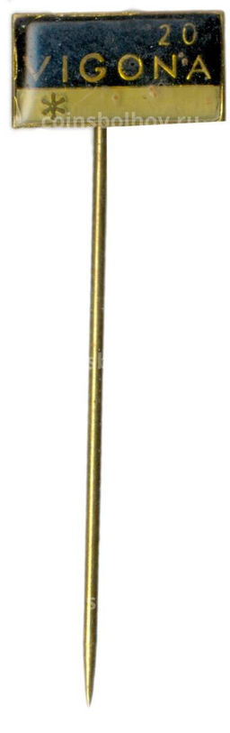 Значок рекламный VIGONA