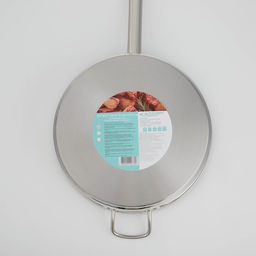 Сковорода Катунь «Общепит», d=32 см, h=8.5 см, корпус 0.6 мм, капсульное дно 3.5 мм, индукция, нержавеющая сталь