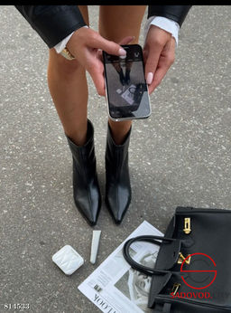 Сапоги женские из эко-кожи