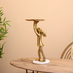 Блюдо Зайка, 24?38?48 см, алюминий